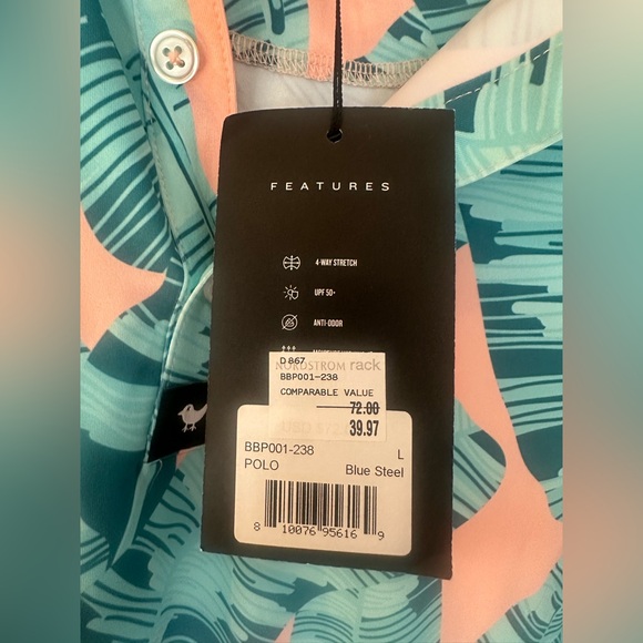 Men’s Bad Birdie Golf Polo Size Large - Picture 2 of 2